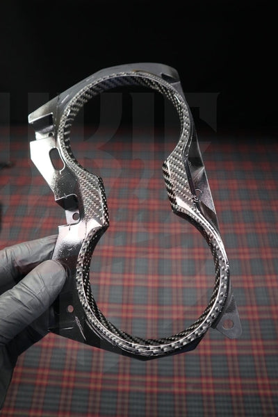 2015-2023 Mustang S550 Carbon Fiber Cup Holder - by ukiecarbon.com