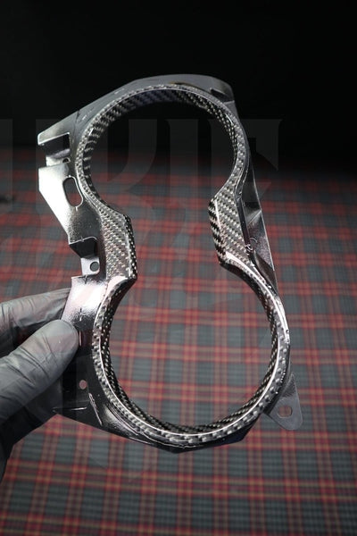 2015-2023 Mustang S550 Carbon Fiber Cup Holder - by ukiecarbon.com