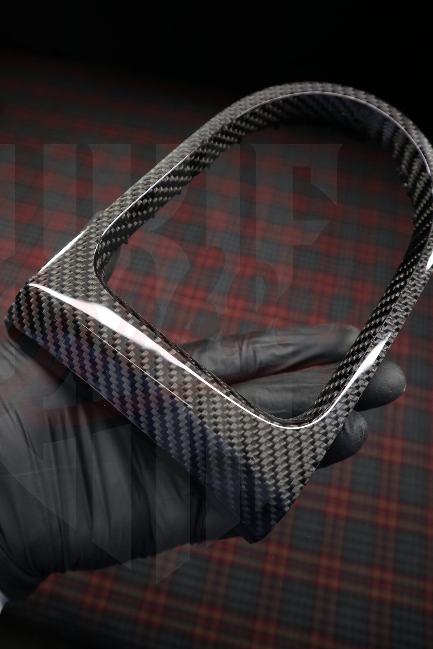 2015-2023 Mustang S550 Carbon Fiber Shifter Bezel - by ukiecarbon.com