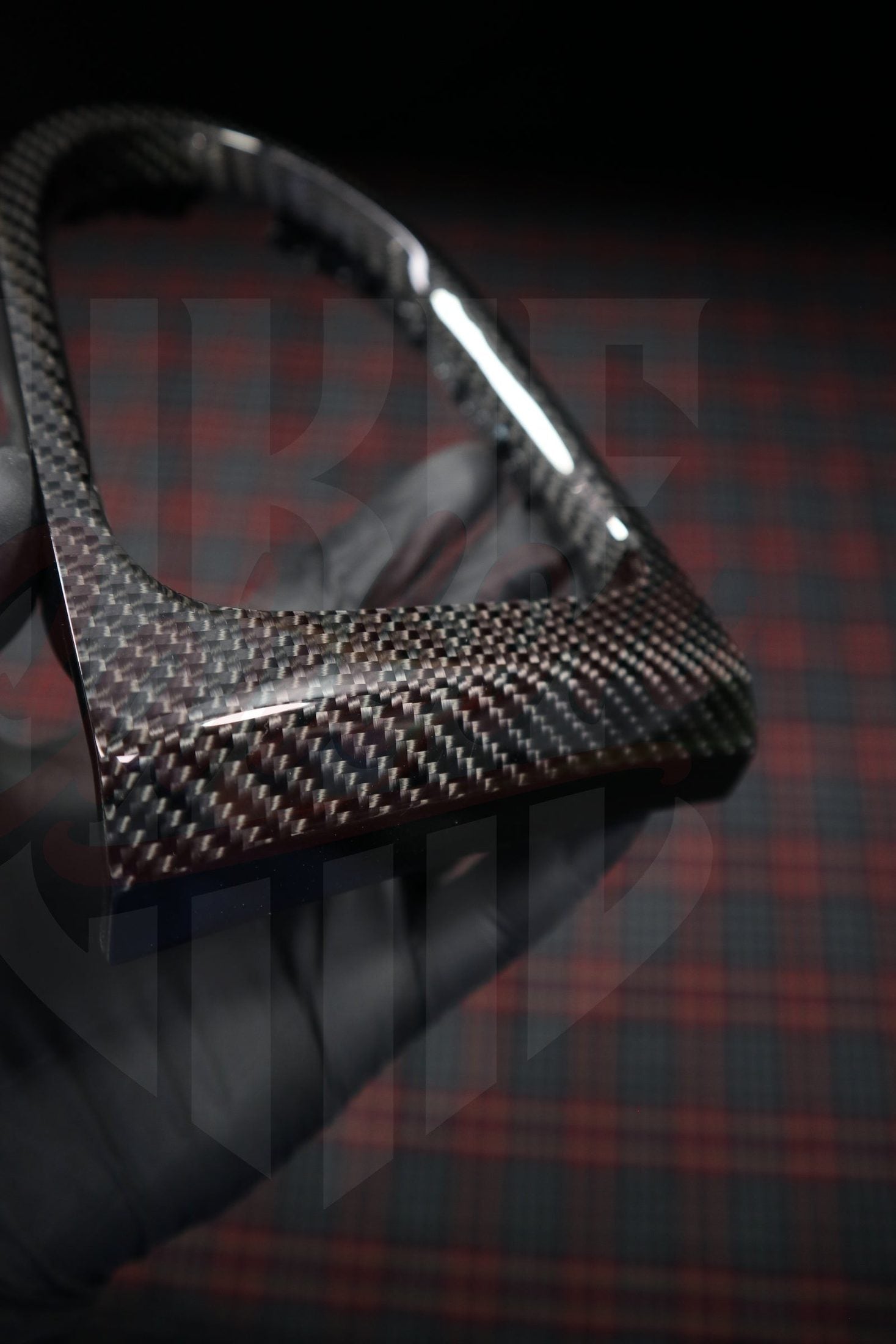 2015-2023 Mustang S550 Carbon Fiber Shifter Bezel - by ukiecarbon.com