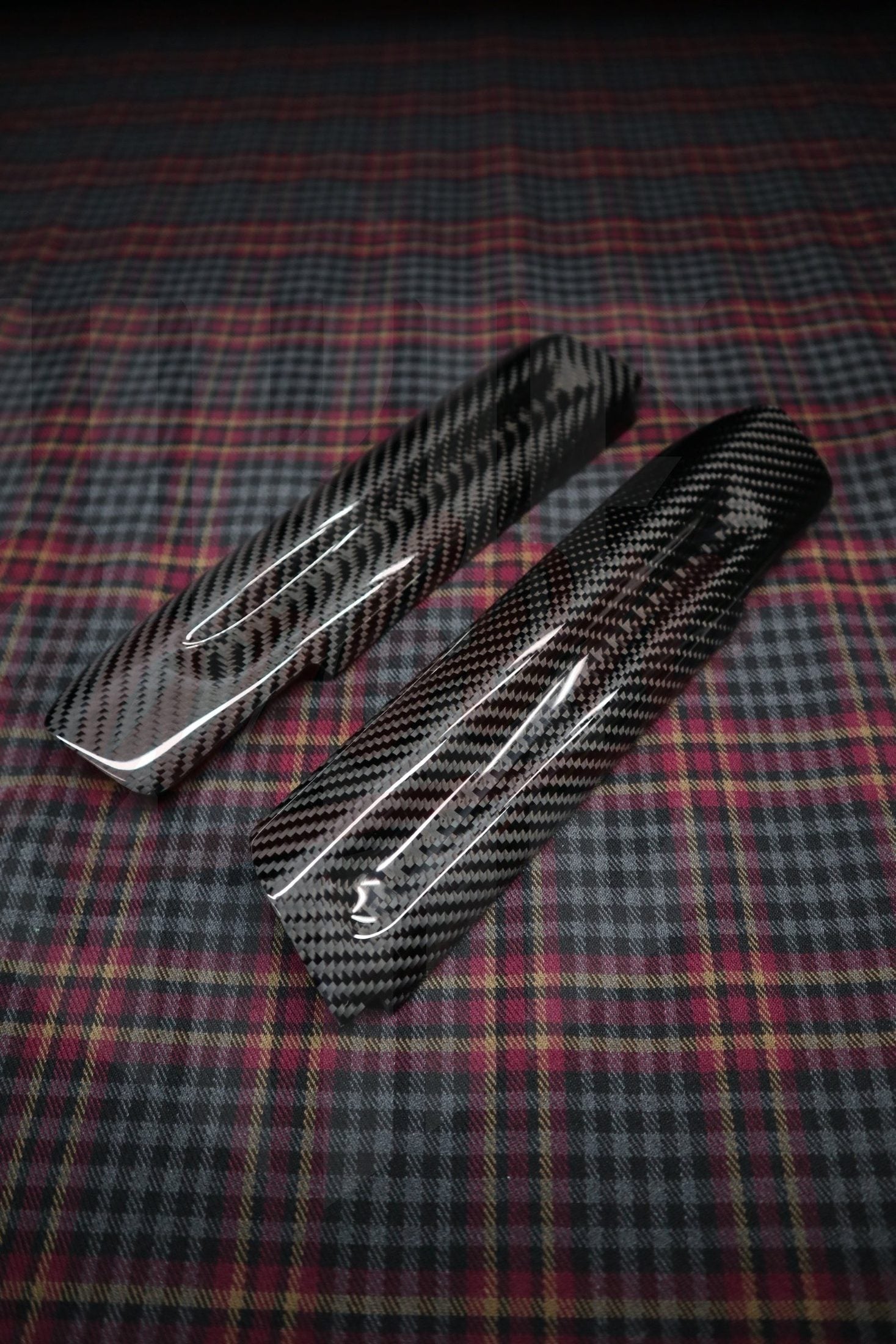 2015-2023 S550 Mustang Carbon fiber Door Handle - by ukiecarbon.com