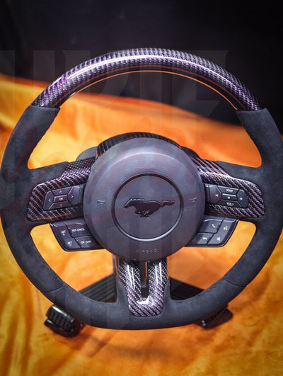 2015-2023 Mustang S550 PURPLE REFLECTED CARBON FIBER - by ukiecarbon.com