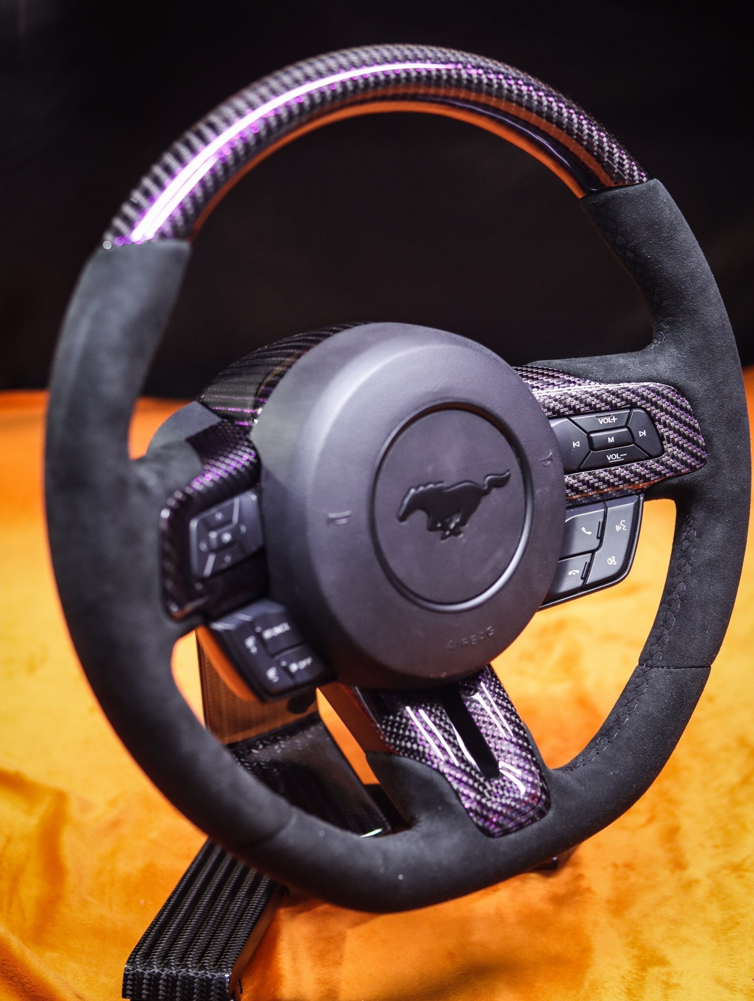2015-2023 Mustang S550 PURPLE REFLECTED CARBON FIBER
