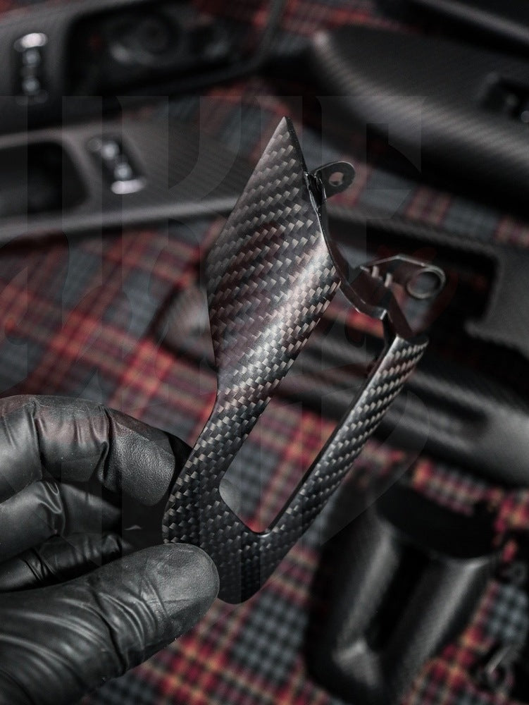 2015-2023 Mustang S550 Carbon Fiber Steering Wheel Bezel - by ukiecarbon.com